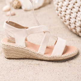 Renda Sandales Espadrilles en Daim brun 2