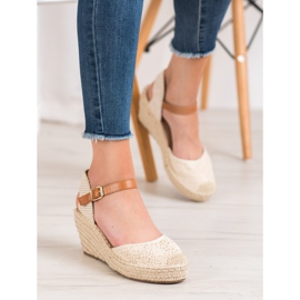 Renda Espadrilles Avec Boucle brun 1