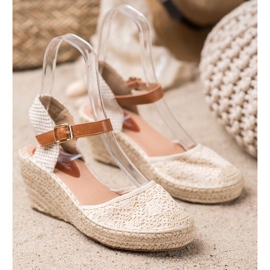 Renda Espadrilles Avec Boucle brun 3