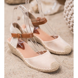 Renda Espadrilles Au Talon Découvert brun 3