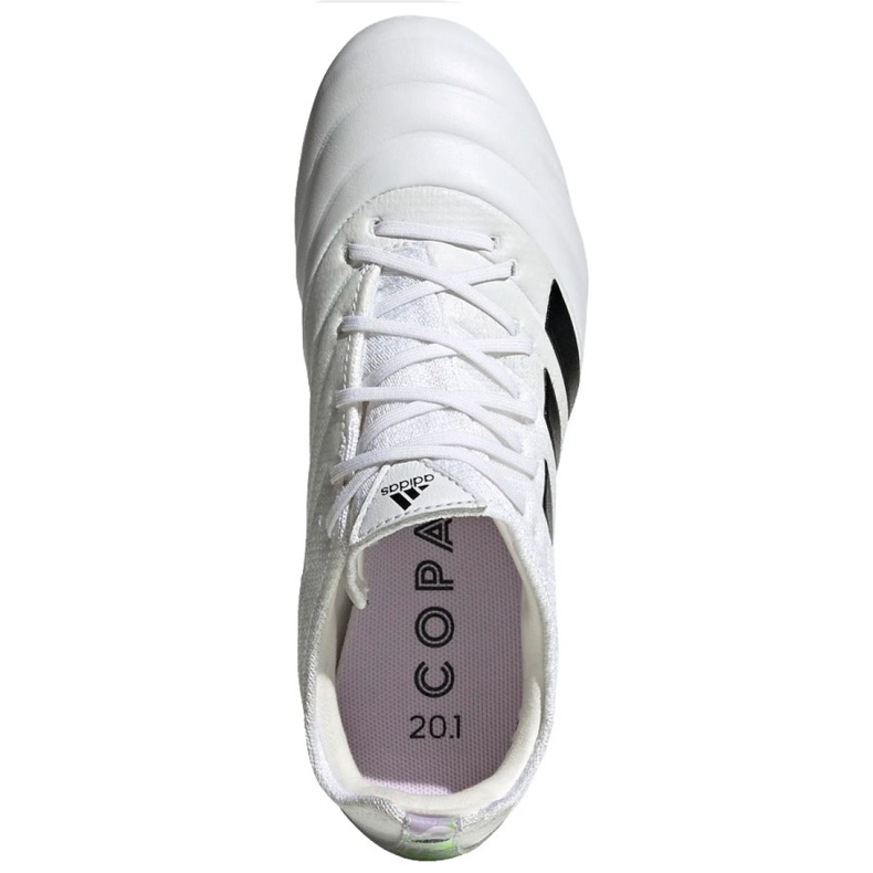 Chaussures de football Adidas Copa 20.1 Fg Jr EF1911 multicolore blanche 1 Chaussures de football Adidas Copa 20.1 Fg Jr EF1911 multicolore blanche 1
