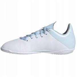 Chaussures d'intérieur adidas X 19.4 In Jr EF1624 multicolore blanc 2