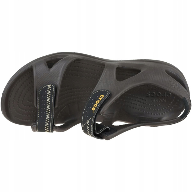 Sandales Crocs Swiftwater River M 203965-23K brun 2