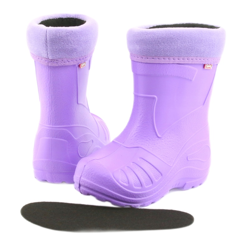 Befado chaussures pour enfants galosh-violet 162P102 4