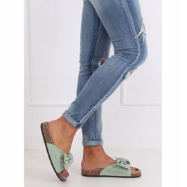 Menthe 10-218 Semelles en liège vert multicolore 3