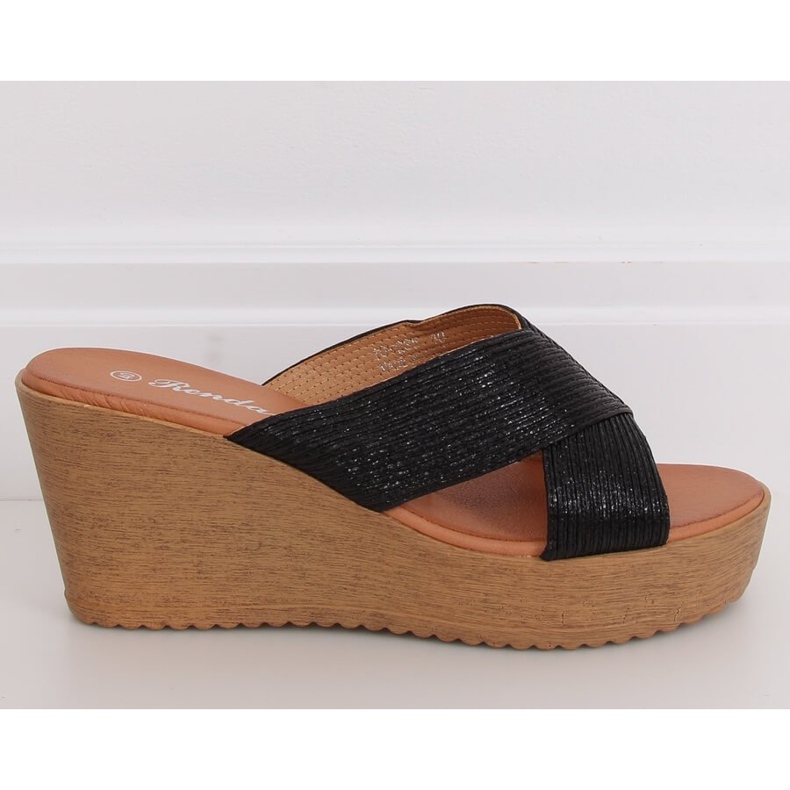 Noir Chaussons noirs 10-235 Noir 2