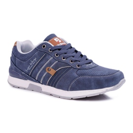 EVE Chaussures De Sport Pour Hommes Casual Bleu Marine Super 1