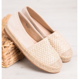 SHELOVET Espadrilles Tressées brun 2