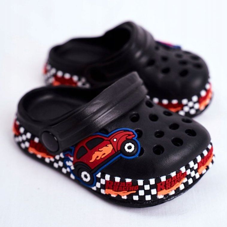 Giolan Mousse pour enfants Crooks Black Road Racing noir rouge 1