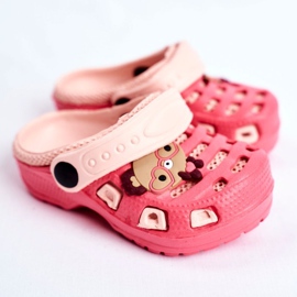 Giolan Chaussons Enfant Foam Crocs Red Sweet Teddy rouge multicolore 1 Giolan Chaussons Enfant Foam Crocs Red Sweet Teddy rouge multicolore 1