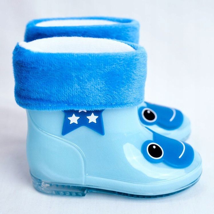 Galoches en caoutchouc pour enfants Blue Frog bleu 2