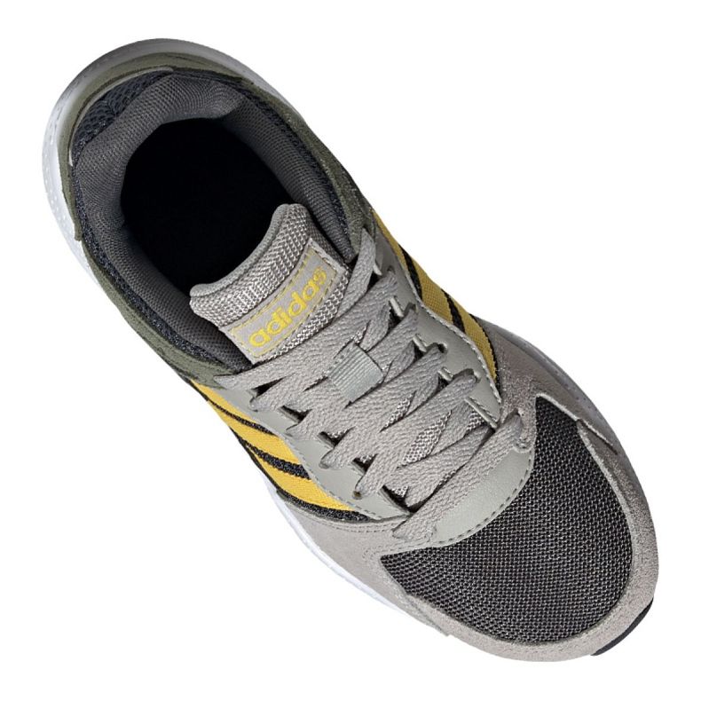 Chaussures Adidas Crazychaos Jr EG3067 gris vert 1