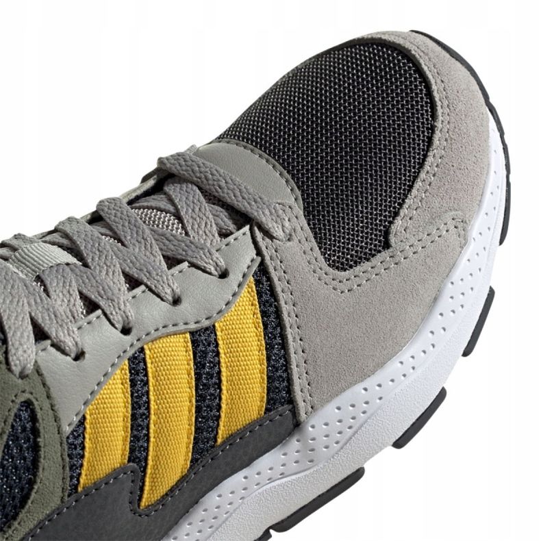 Chaussures Adidas Crazychaos Jr EG3067 gris vert 2