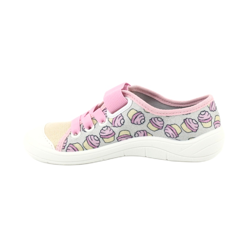 Chaussures enfant Befado 251X146 rose gris jaune 2