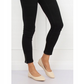 Ballerines beiges pour femmes CC108 Beige 1