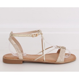 Sandales femme dorées JH123P Or 2
