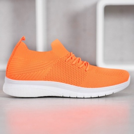 SHELOVET Chaussures de sport basses orange 2