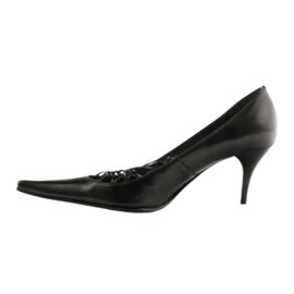 Escarpins en cuir Sagan 868 noir le noir 3
