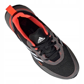 Chaussures de course adidas RapidaRun Elite Jr EG6911 le noir gris 2