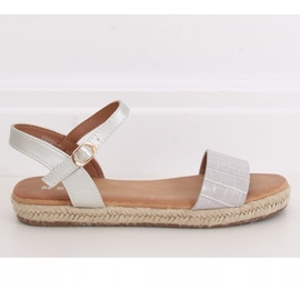 Sandales espadrilles grises WH939 Gris 2 Sandales espadrilles grises WH939 Gris 2