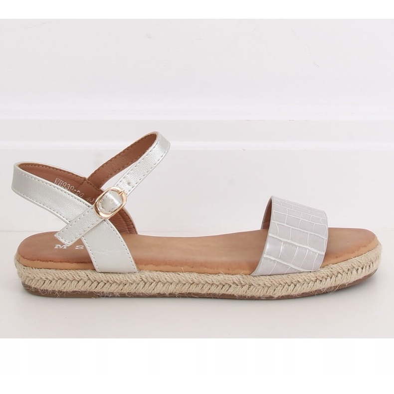 Sandales espadrilles grises WH939 Gris 2 Sandales espadrilles grises WH939 Gris 2