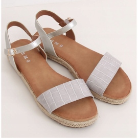 Sandales espadrilles grises WH939 Gris 1
