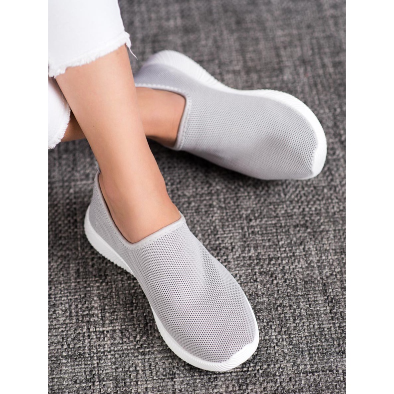 SHELOVET Chaussures de sport à enfiler gris 1