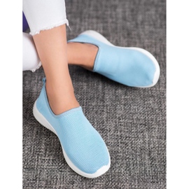 SHELOVET Chaussures de sport à enfiler bleu 1