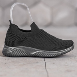 Super Mode Chaussures de sport noires 2