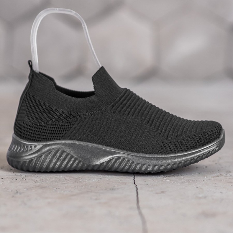 Super Mode Chaussures de sport noires 2