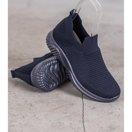 Super Mode Chaussures de sport bleu marine 2