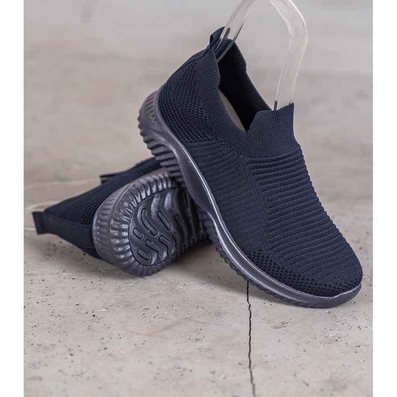 Super Mode Chaussures de sport bleu marine 2