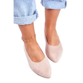 SEA Ballerines Femme Eco-Suède Rose Bellissima 3