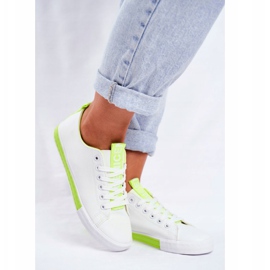 PS1 Baskets Ville Vertes Classiques pour Femmes blanche 1