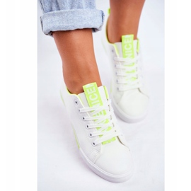 PS1 Baskets Ville Vertes Classiques pour Femmes blanche 4
