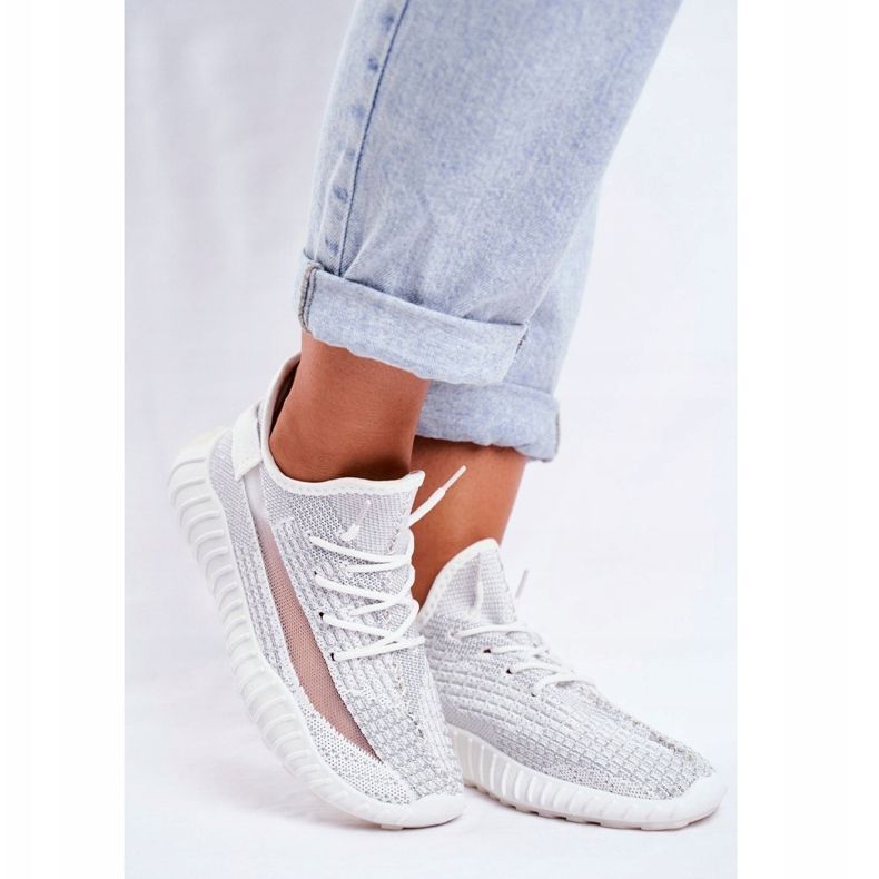 Chaussures de sport pour femmes, légères et aérées Silver Lumiere gris 1