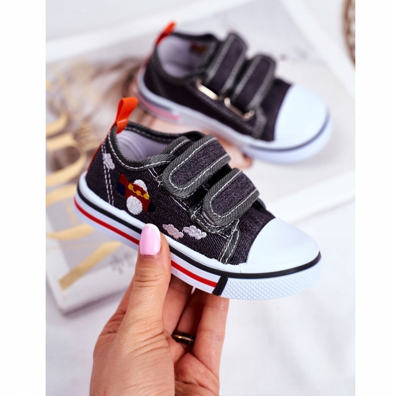 PL1 Baskets Enfant Gris Nimalo Velcro 1 PL1 Baskets Enfant Gris Nimalo Velcro 1