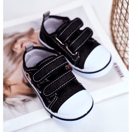 Le Scarpe Baskets Enfant Nimalo Noires avec Velcro le noir 2 Le Scarpe Baskets Enfant Nimalo Noires avec Velcro le noir 2