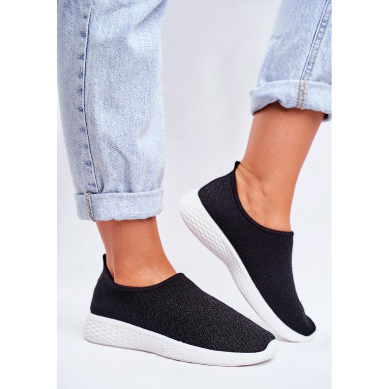 SEA Slip-On Sport Femme Noir Hopin 2