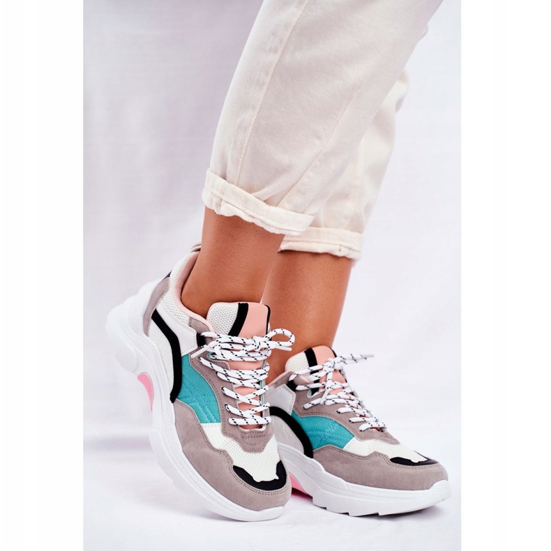 PS1 Chaussures De Sport Pour Femme Baskets Blanches Et Vertes Mindanao le noir rose gris 1