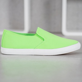 Bona Slipons Classiques vert 1