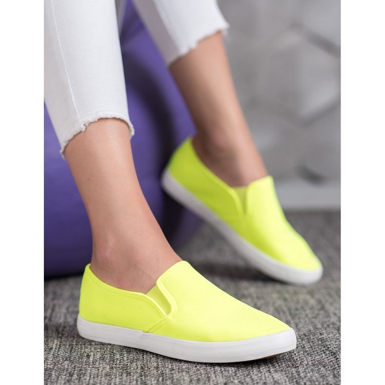 Bona Slipons Classiques jaune 1