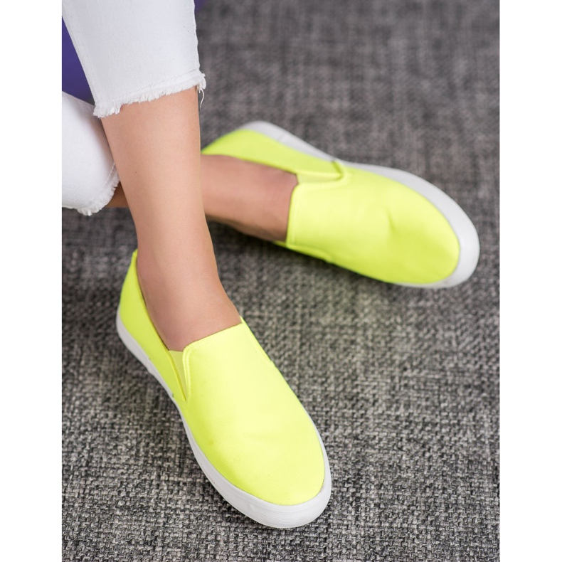 Bona Slipons Classiques jaune 2