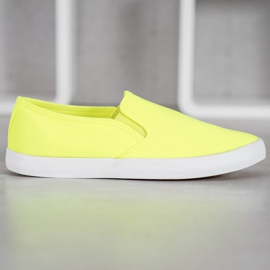 Bona Slipons Classiques jaune 5