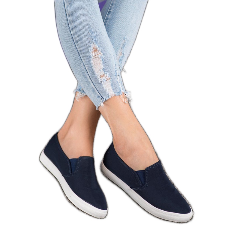 Bona Slipons Classiques bleu 1