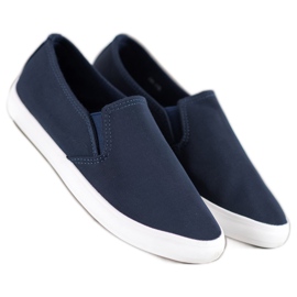 Bona Slipons Classiques bleu 3