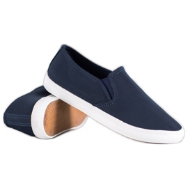 Bona Slipons Classiques bleu 2