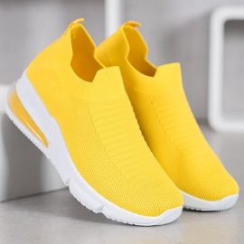 SHELOVET Baskets jaunes 1