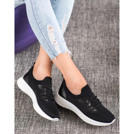 SHELOVET Chaussures de sport décontractées noir 2