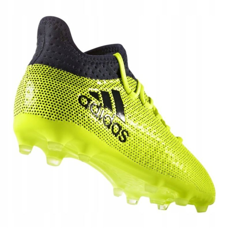 Chaussures de foot Adidas X 17.1 Jr S82297 multicolore vert 1 Chaussures de foot Adidas X 17.1 Jr S82297 multicolore vert 1